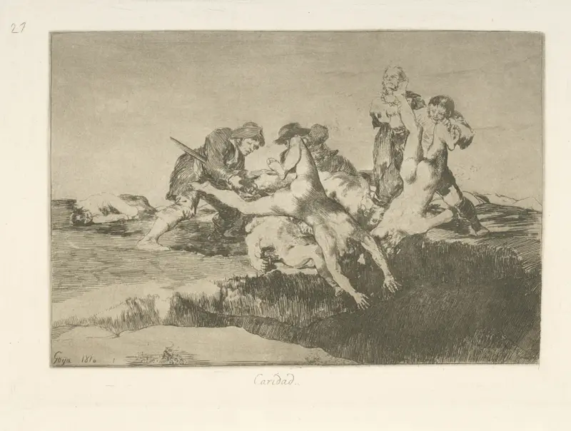Caridad av Francisco de Goya