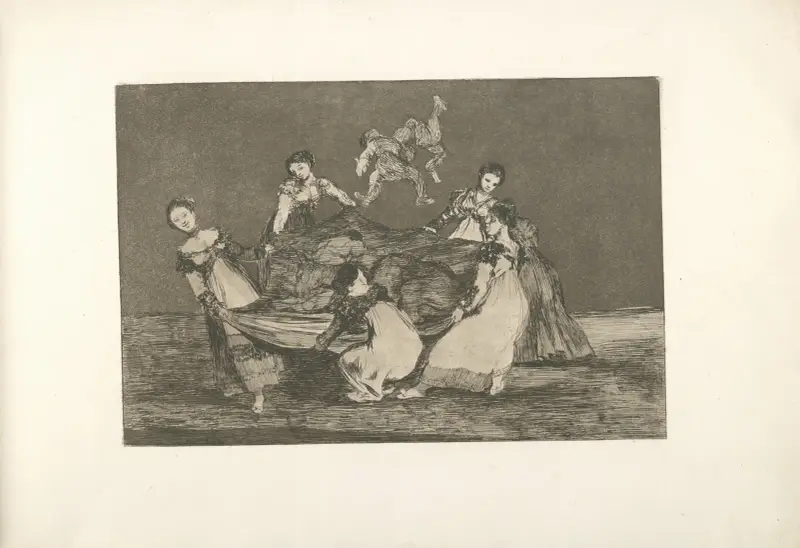 Kvinnlig dårskap av Francisco de Goya