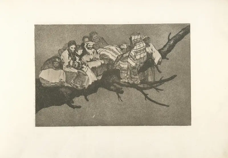 Lächerliches Unwesen von Francisco de Goya