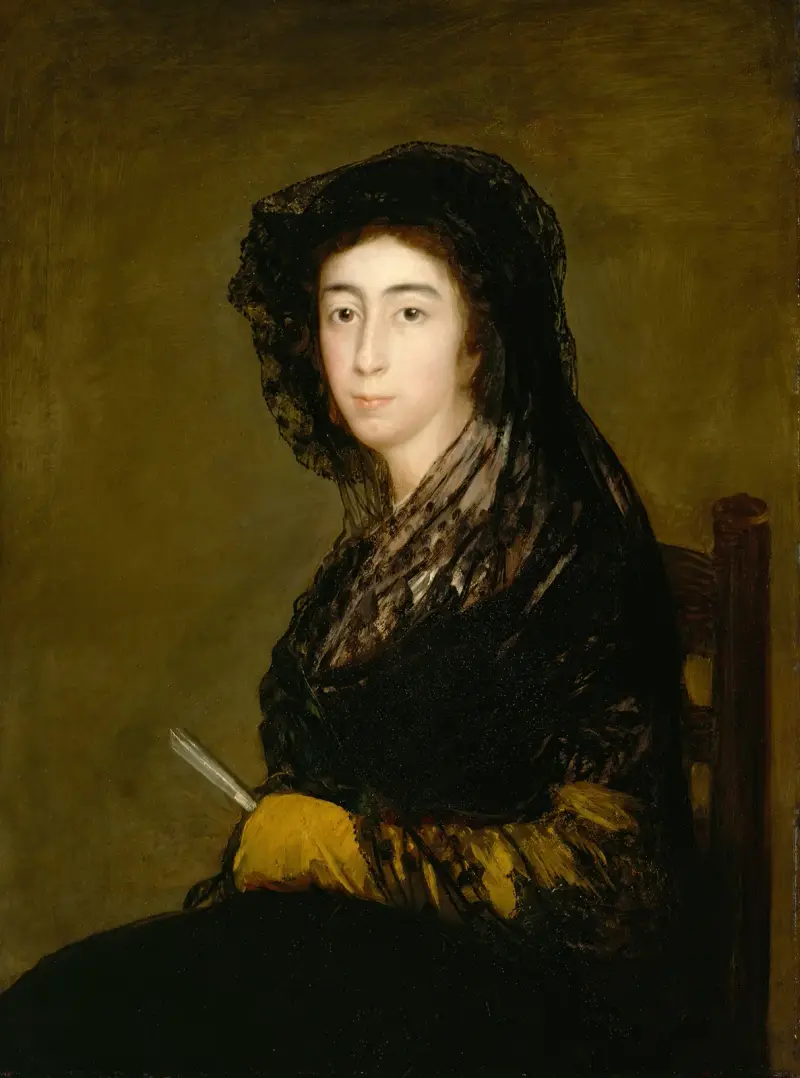 Dona Amalia Bonells de Costa von Francisco de Goya
