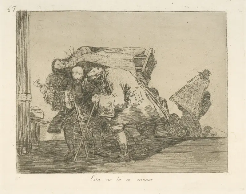 Tato není o nic méně, Francisco de Goya