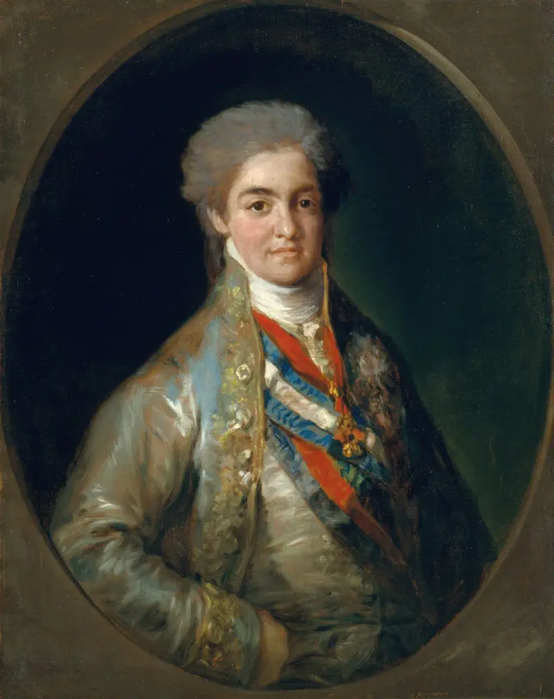 Ferdinand VII (1784–1833) som prins av Asturien av Francisco de Goya
