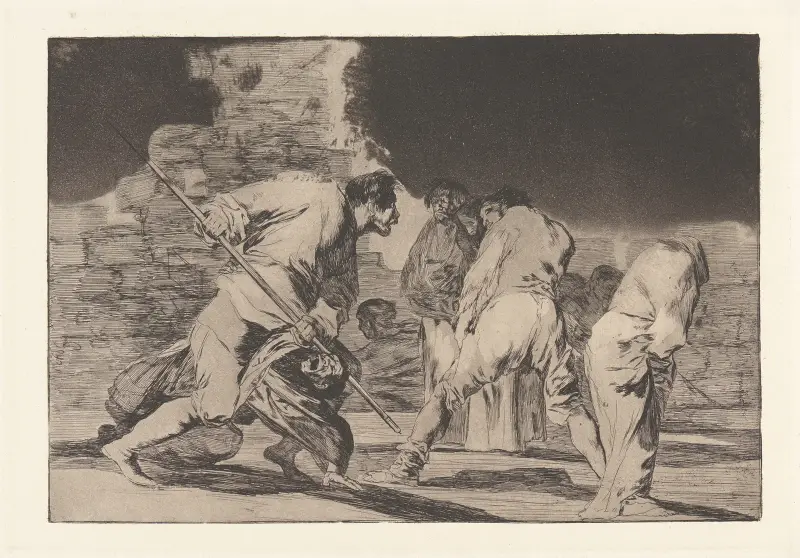 Es ist erstaunlich – und wir sind von Gott erschaffen [Wütender Unsinn] von Francisco de Goya