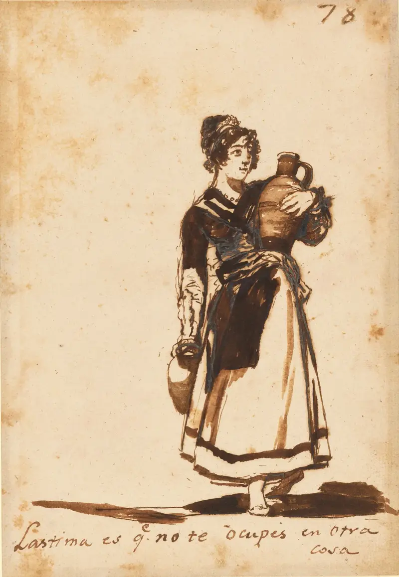 Det är synd att du inte har något annat att göra! av Francisco de Goya