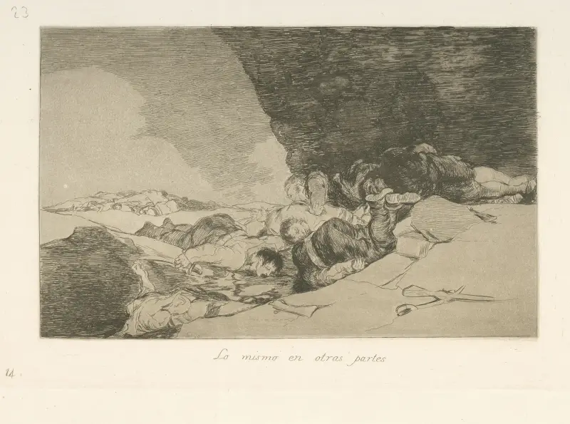 Detsamma på andra håll av Francisco de Goya