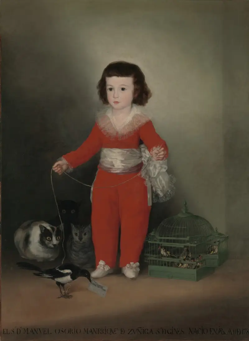 Manuel Osorio Manrique de Zuñiga (1784–1792) av Francisco de Goya