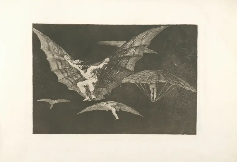 Modo de volar av Francisco de Goya