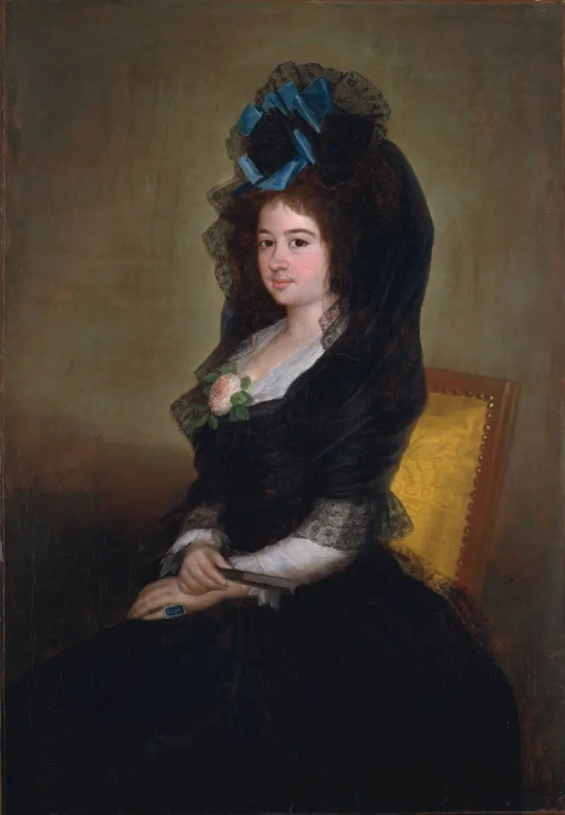 Narcisa Barañana de Goicoechea av Francisco de Goya