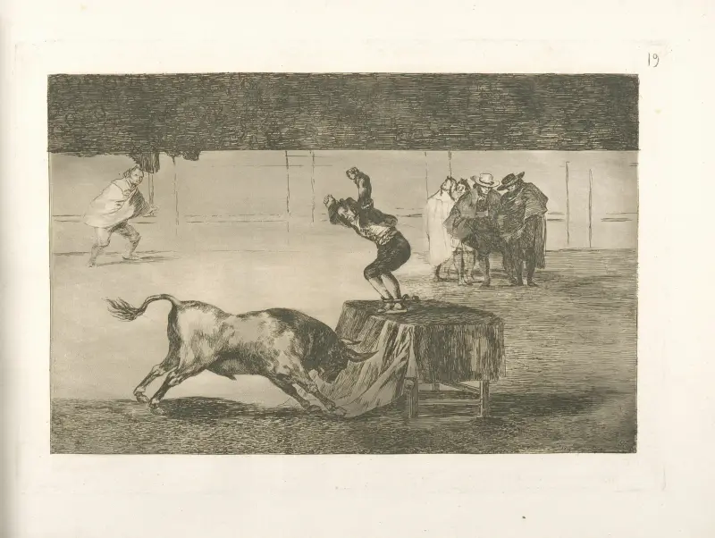 Noch ein Wahnsinn von ihm auf demselben Platz von Francisco de Goya