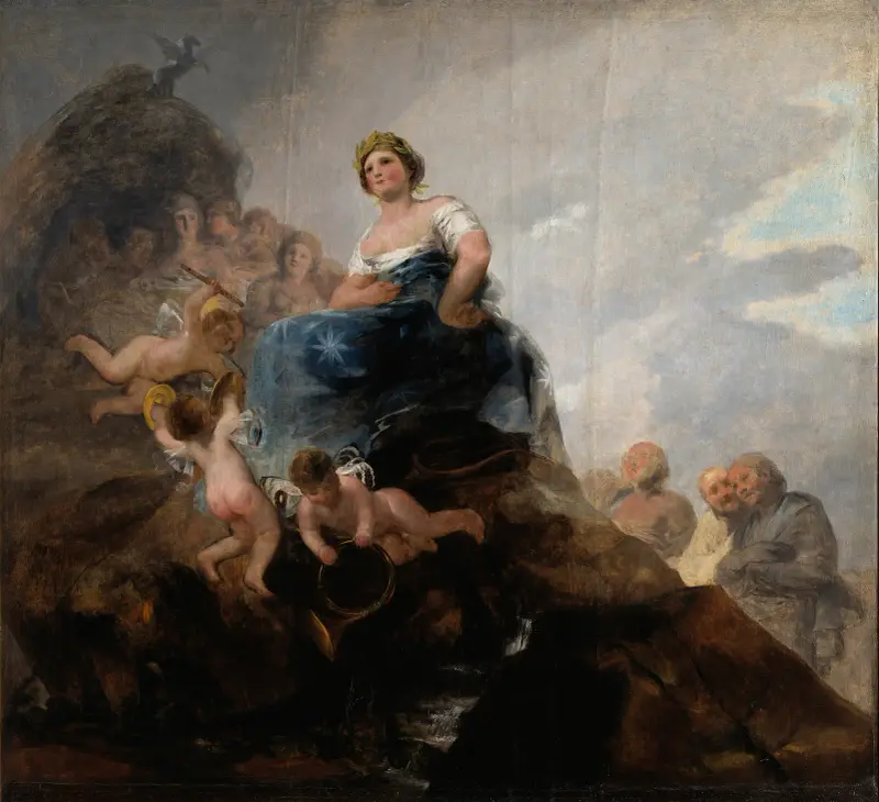 Dichtung und Dichter von Francisco de Goya
