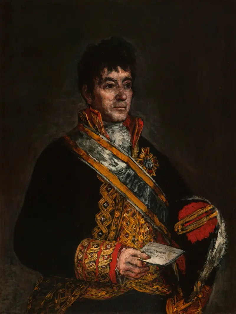 Porträt von Don Miguel de Lardizábal von Francisco de Goya