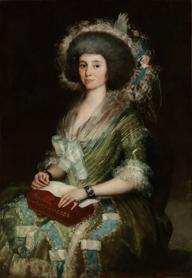 Porträt der Señora Ceán Bermudez von Francisco de Goya
