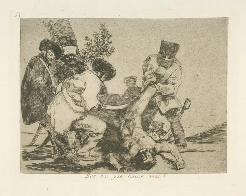Welch ein Lärm! von Francisco de Goya