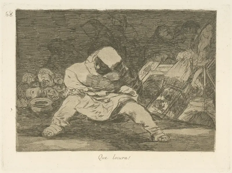Que hai que hacer mas- av Francisco de Goya