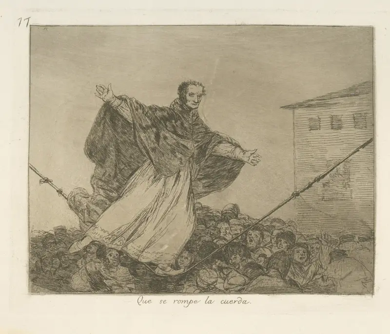 Que locura! av Francisco de Goya