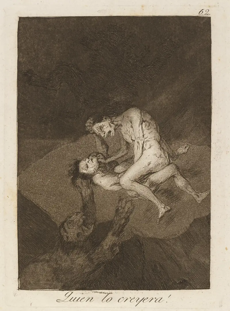 Quien lo creyera! (Wer hätte das gedacht!) von Francisco de Goya