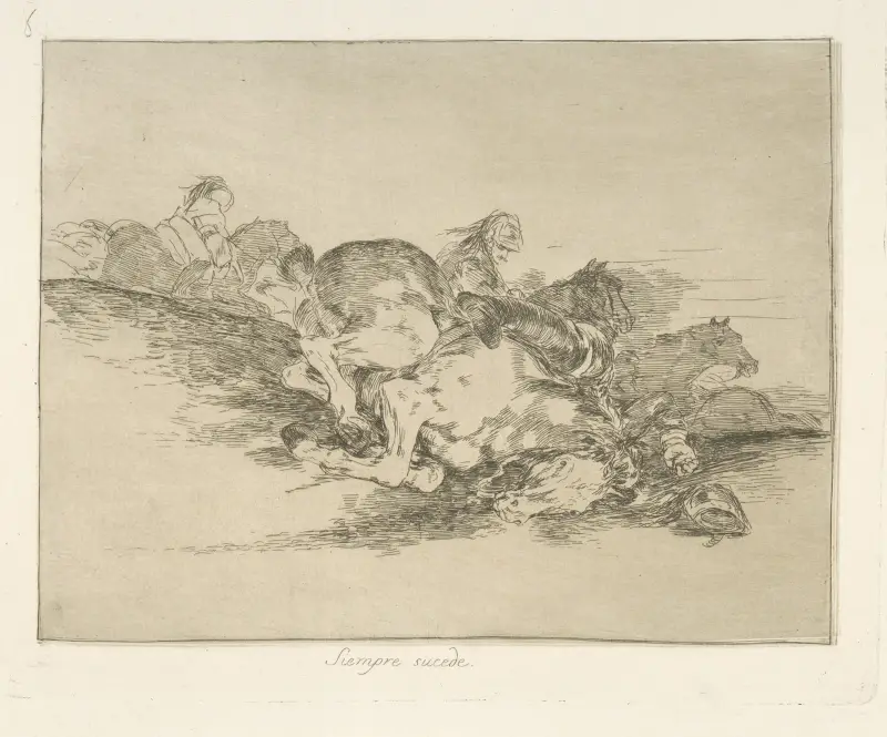 Siempre sucede, Francisco de Goya