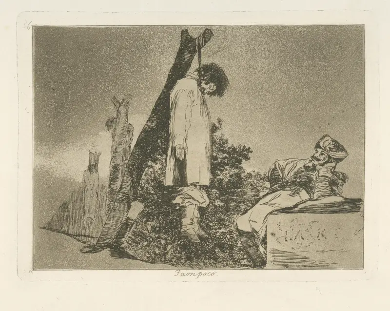Tampoco von Francisco de Goya