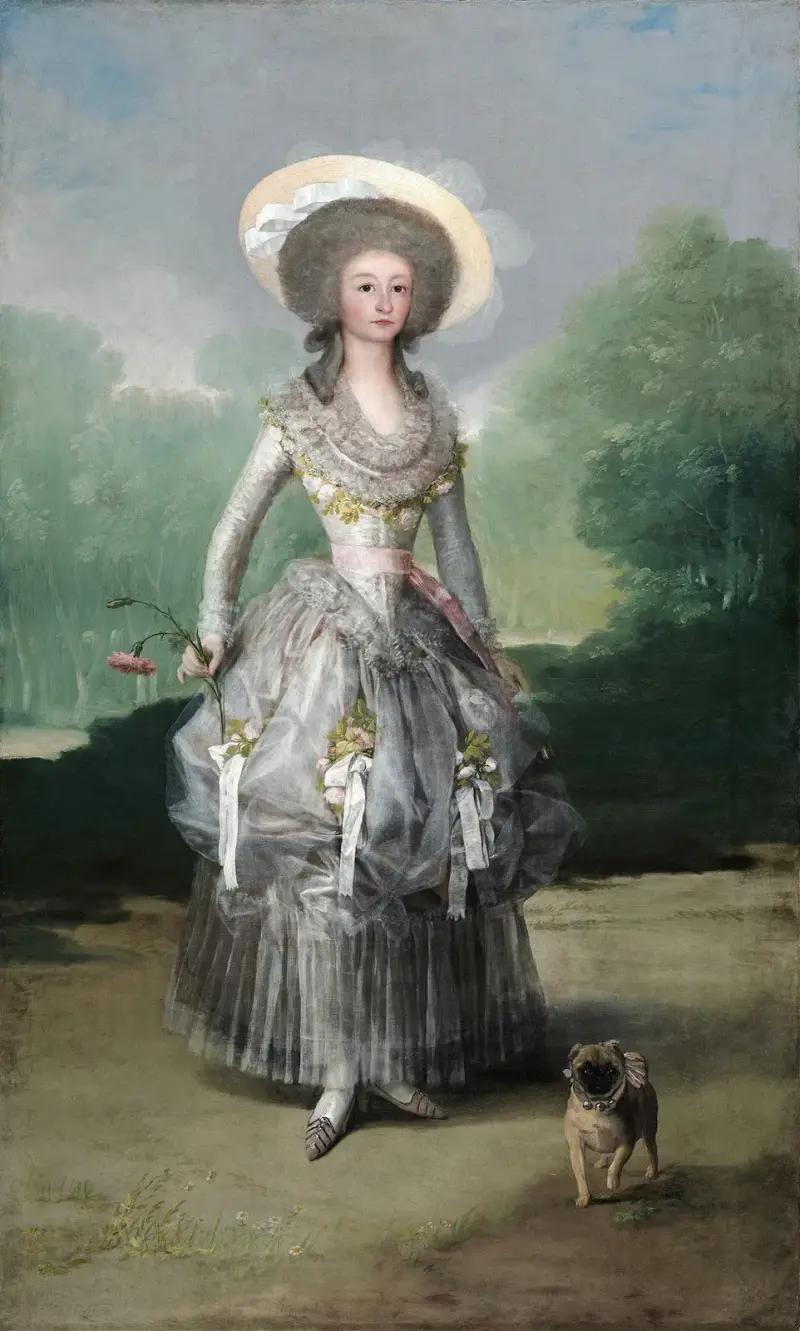 Markýza de Pontejos, Francisco de Goya