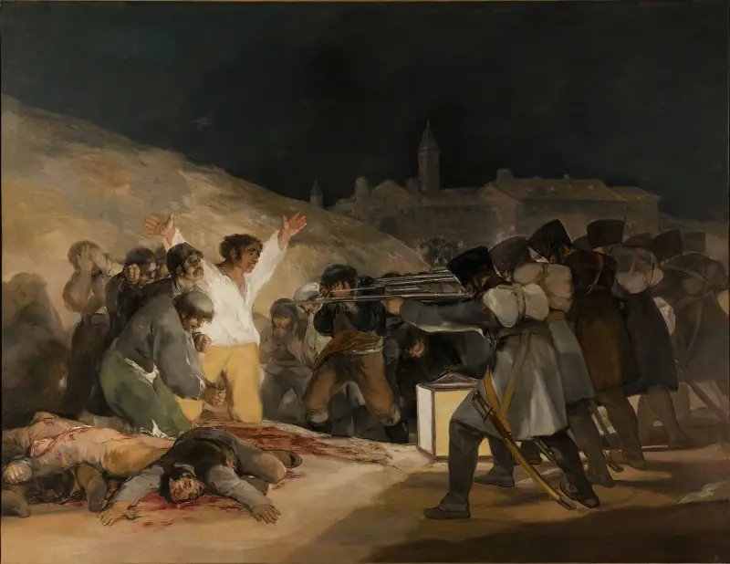 Die Erschießung der Aufständischen am 3. Mai 1808 von Francisco de Goya