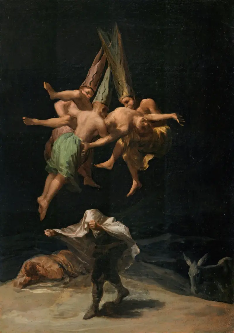 Let čarodějnic, Francisco de Goya