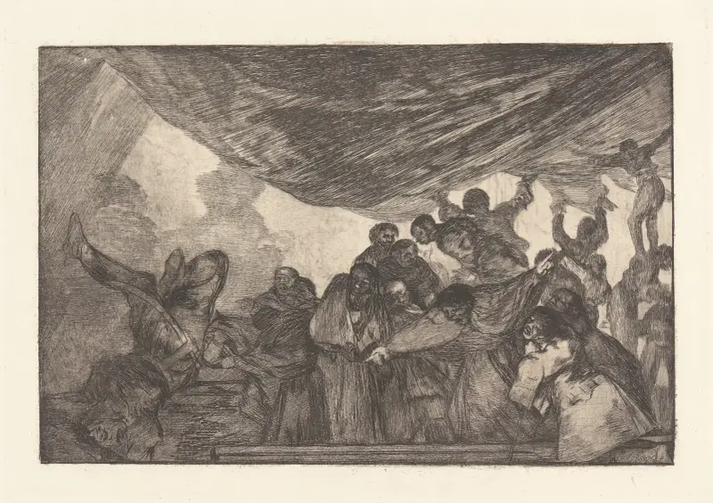 Nie polecając się Bogu ani diabłu [Jasne szaleństwo], Francisco de Goya
