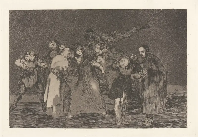 Sår läks fortare än förhastade ord av Francisco de Goya