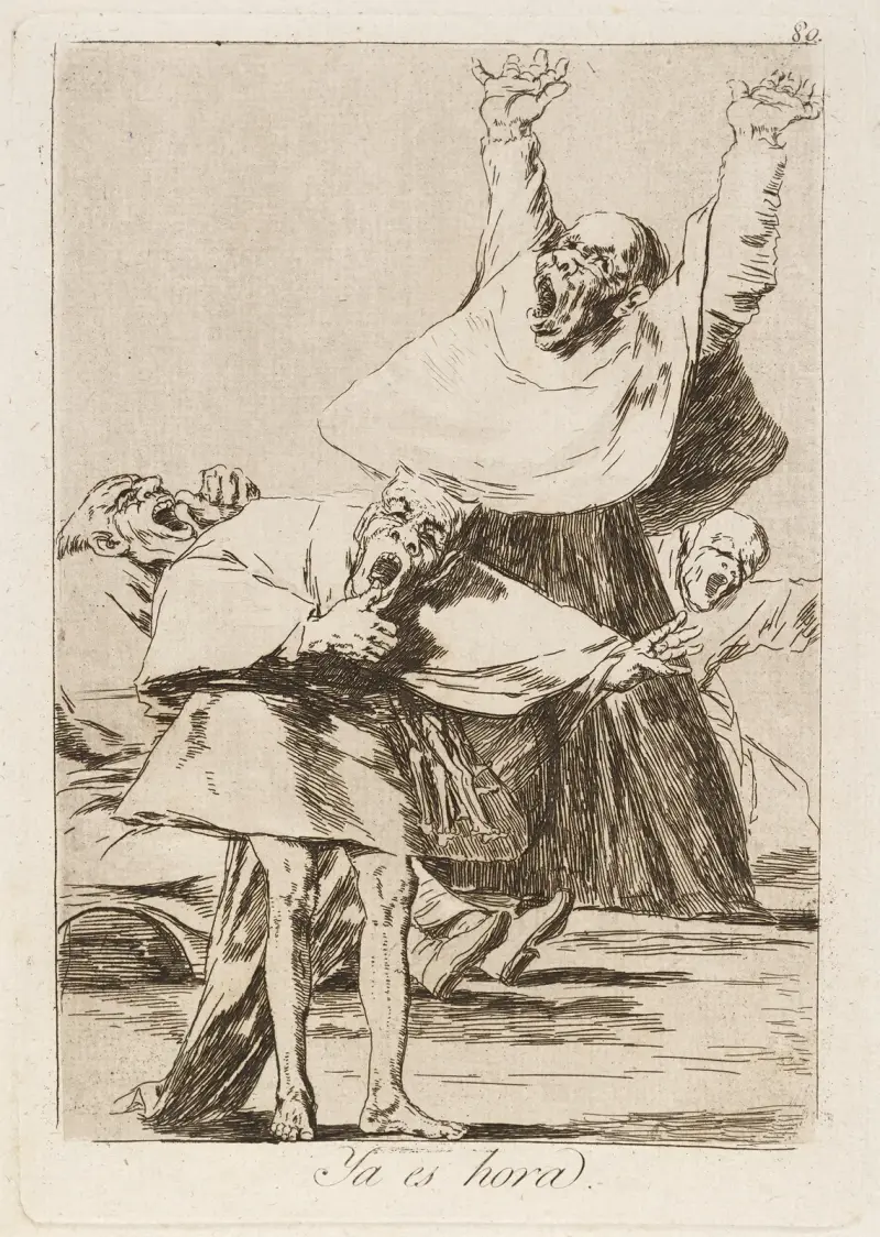 Ya es hora. (It is time.) av Francisco de Goya