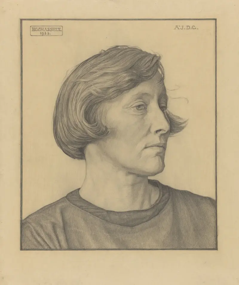 Porträt von Julie de Graag von Julie de Graag