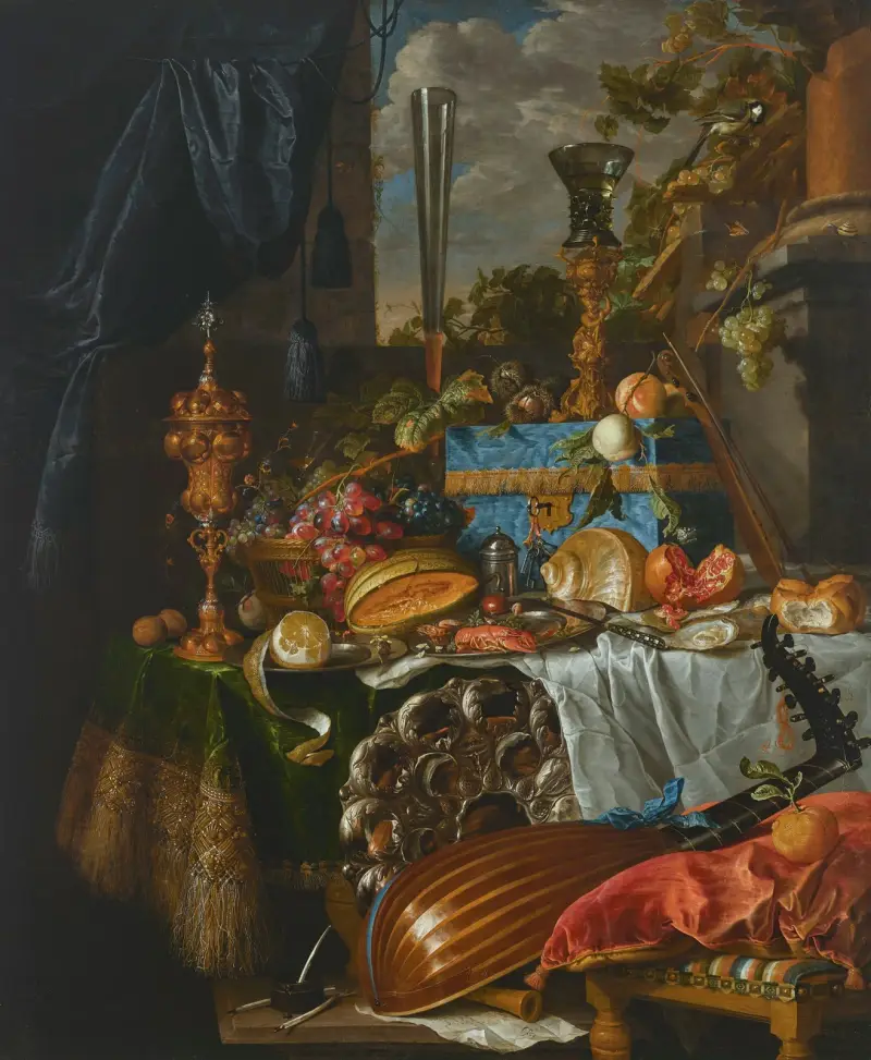 Ein Bankettstillleben – Nr. 2 von Jan Davidsz de Heem