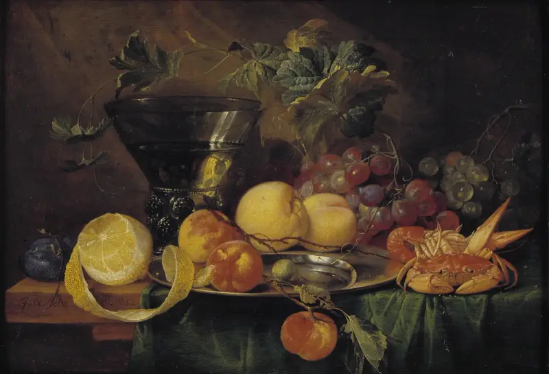 Zátiší s roemerem, Jan Davidsz de Heem