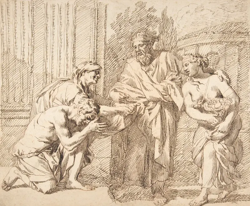 Allegori över fruktsamhet av Gerard de Lairesse