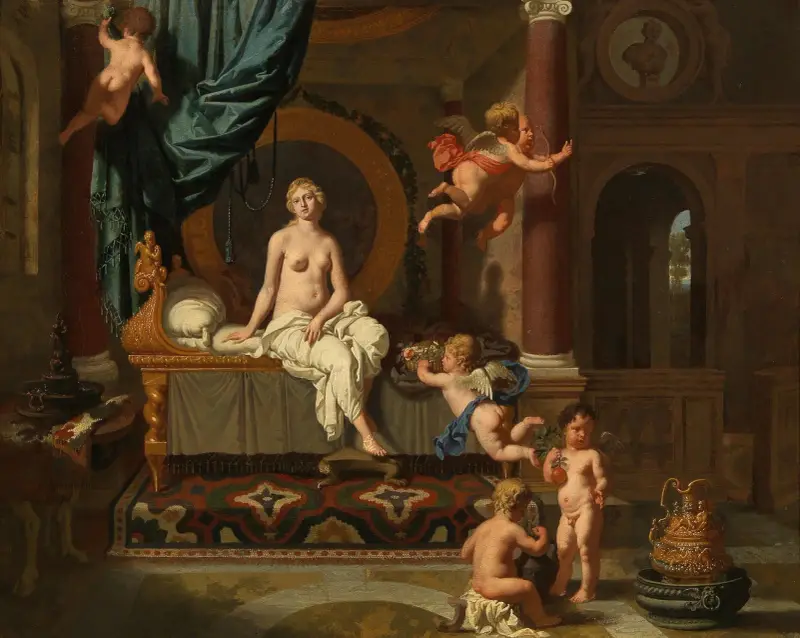 Herse väntar på Mercurius ankomst av Gerard de Lairesse