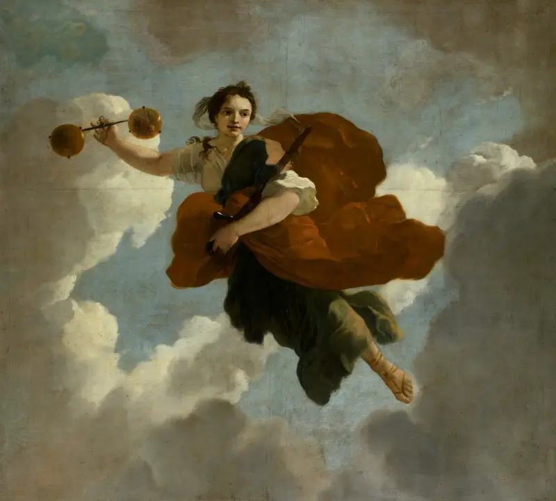 Justitia; Allegorische Darstellung der Pflege von Aussätzigen und Unschuldigen von Gerard de Lairesse
