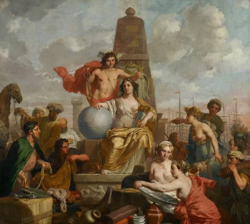 Amsterdams stadsjungfru av Gerard de Lairesse