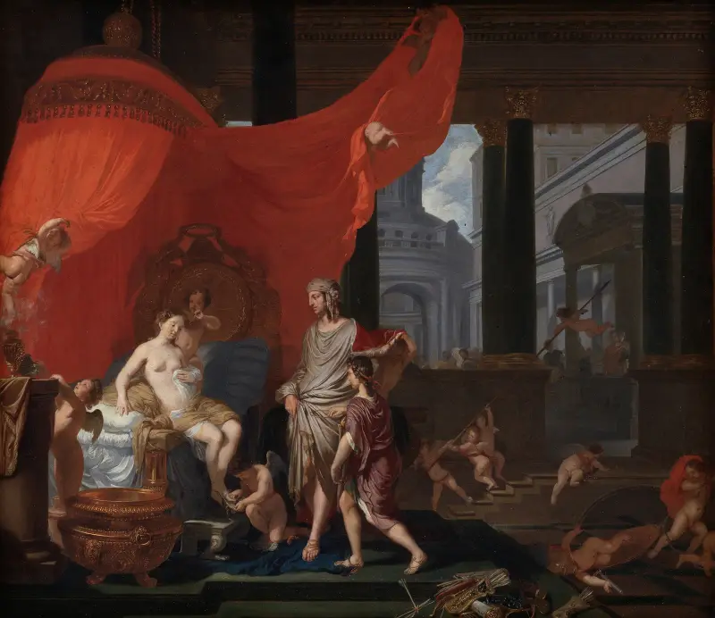 Alexander och Roxanas bröllop av Gerard de Lairesse