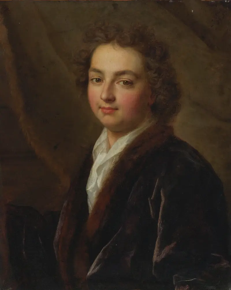 Porträtt av en man, 1691 av Nicolas de Largillière
