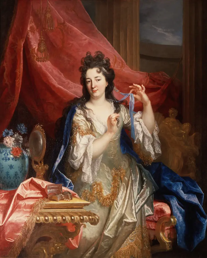 Porträtt av en kvinna, 1696 – nr 2 av Nicolas de Largillière