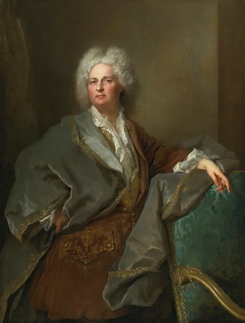 Porträtt av baron de Besenval av Nicolas de Largillière