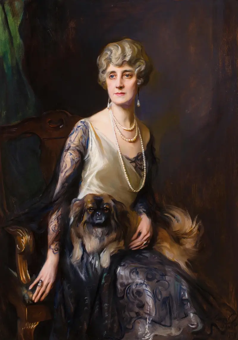 Porträt von Mrs. Frederick L. Pratt, geborene Miss Jeannie Williams von Philip Alexius de László