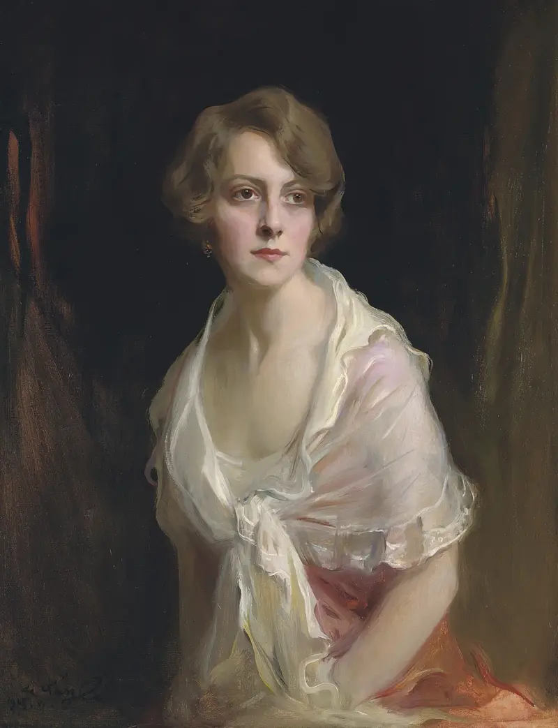 Mrs Claud Mullins, född Gwen Brandt av Philip Alexius de László