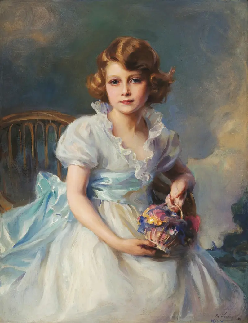 Prinsessan Elizabeth av York av Philip Alexius de László