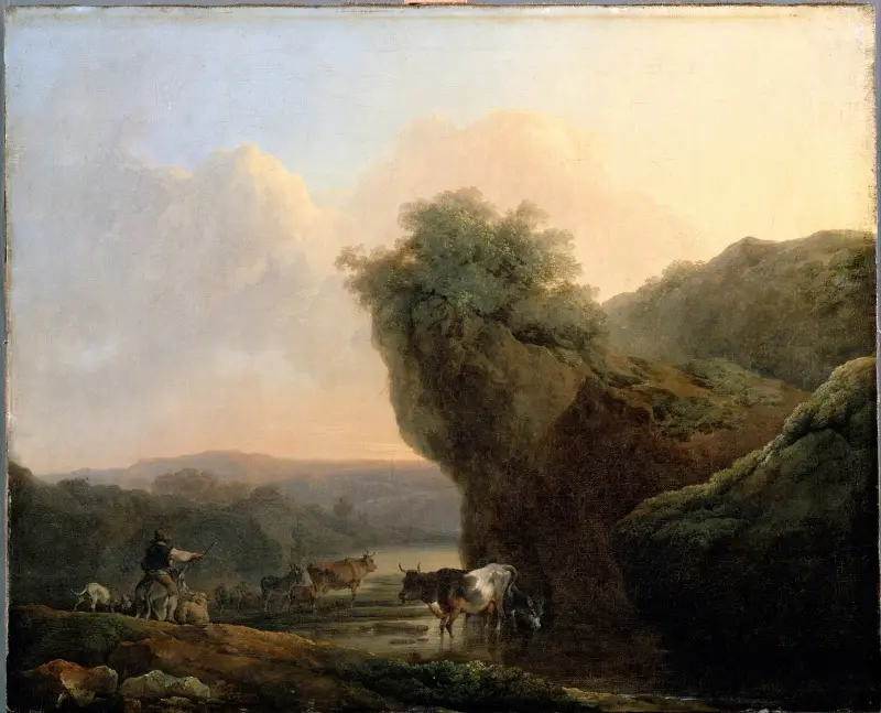 Krajina s dobytkem, Philip James de Loutherbourg