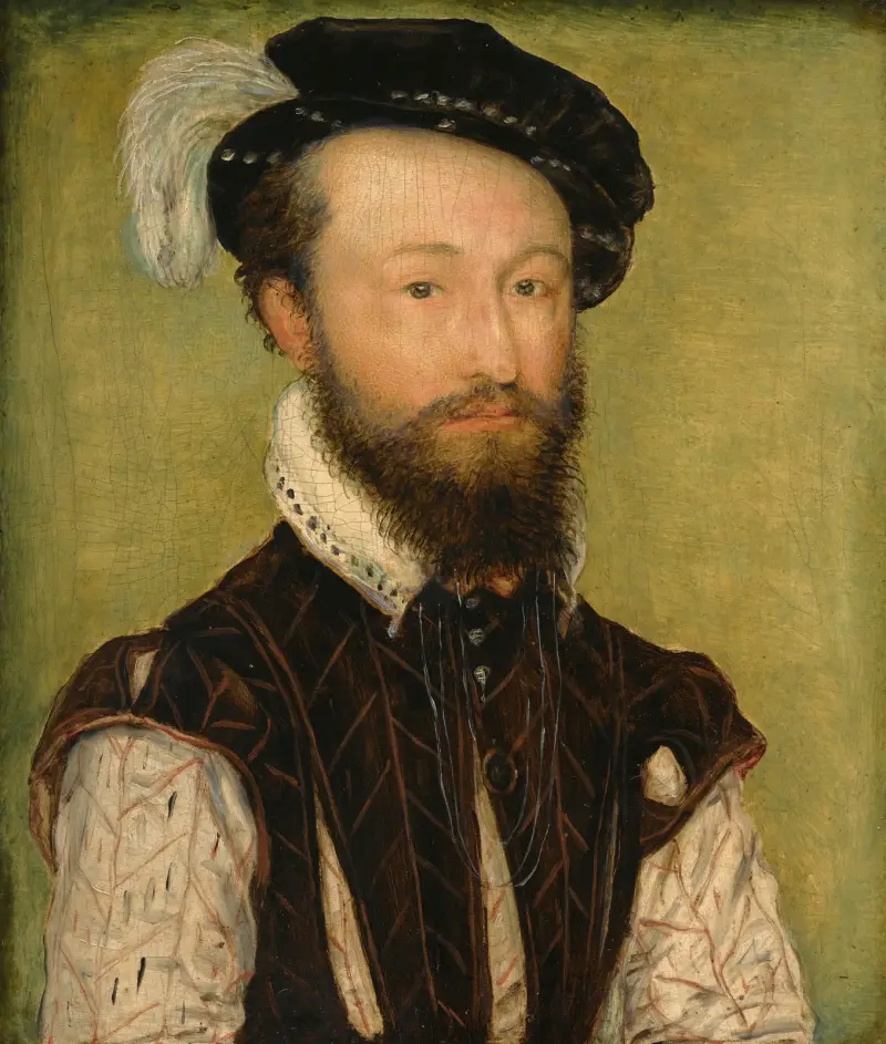 Porträtt av en man – nr 2 av Corneille de Lyon