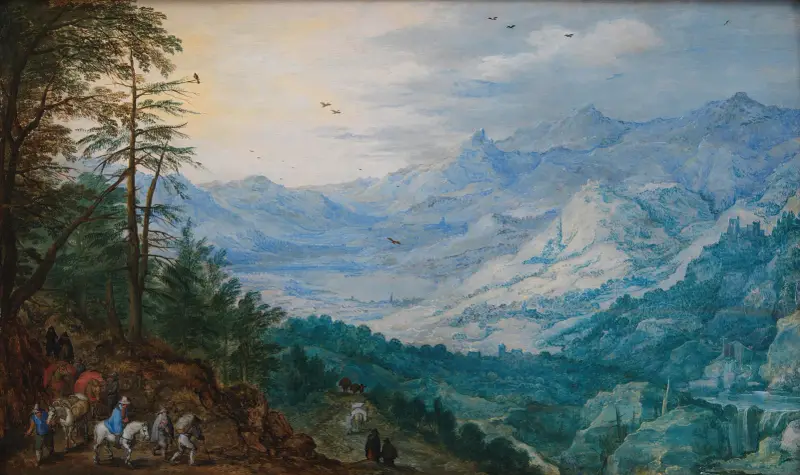Rocky Landscape av Joos de Momper