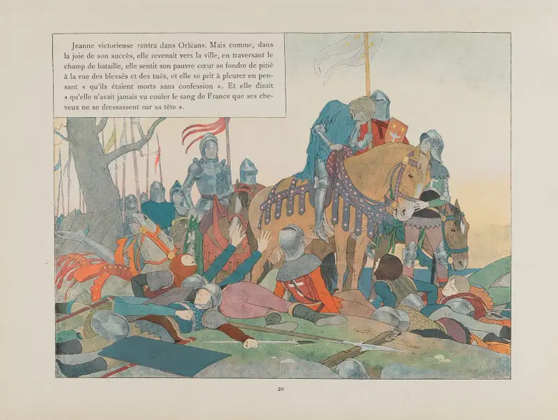 Joanna d'Arc, plansza 17, Louis Maurice Boutet de Monvel