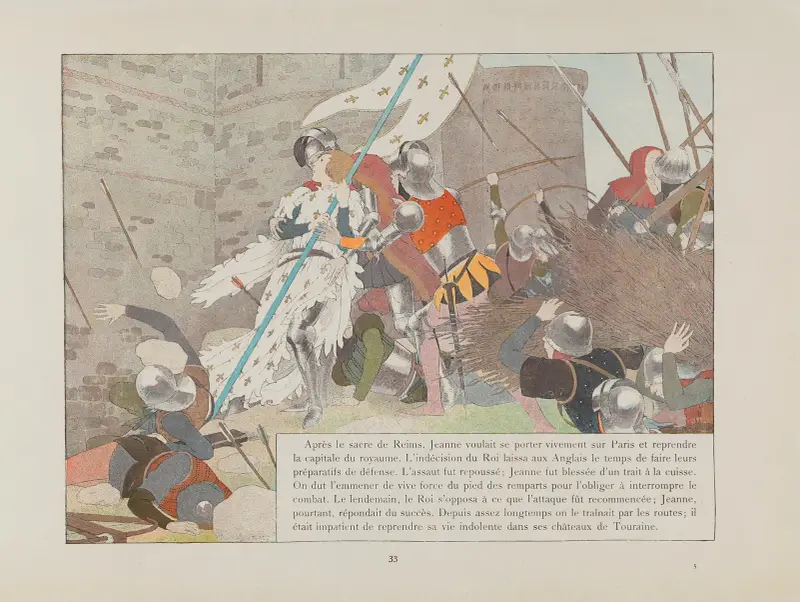 Joanna d'Arc, plansza 30, Louis Maurice Boutet de Monvel