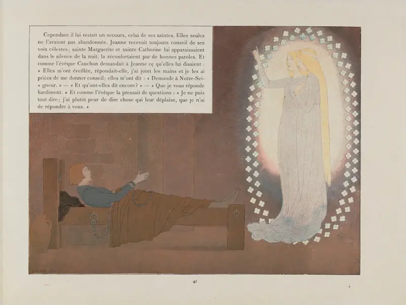 Joanna d'Arc, plansza 38, Louis Maurice Boutet de Monvel