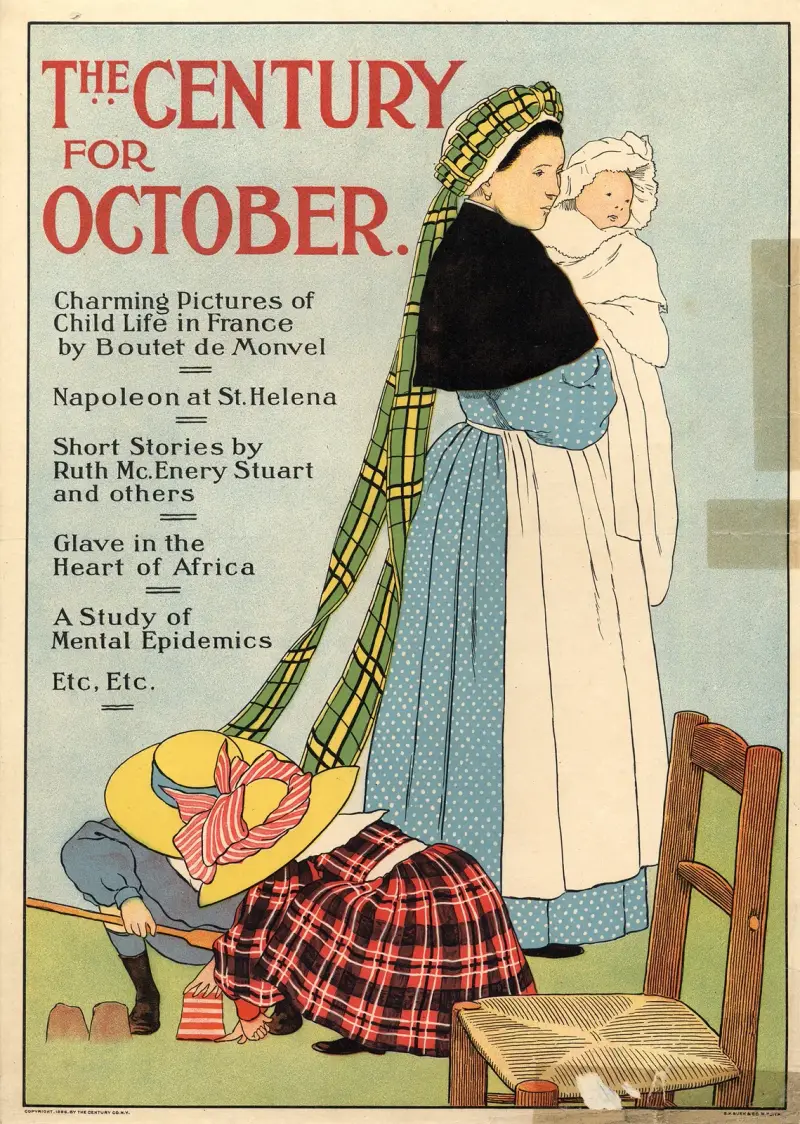 The Century For October av Louis Maurice Boutet de Monvel