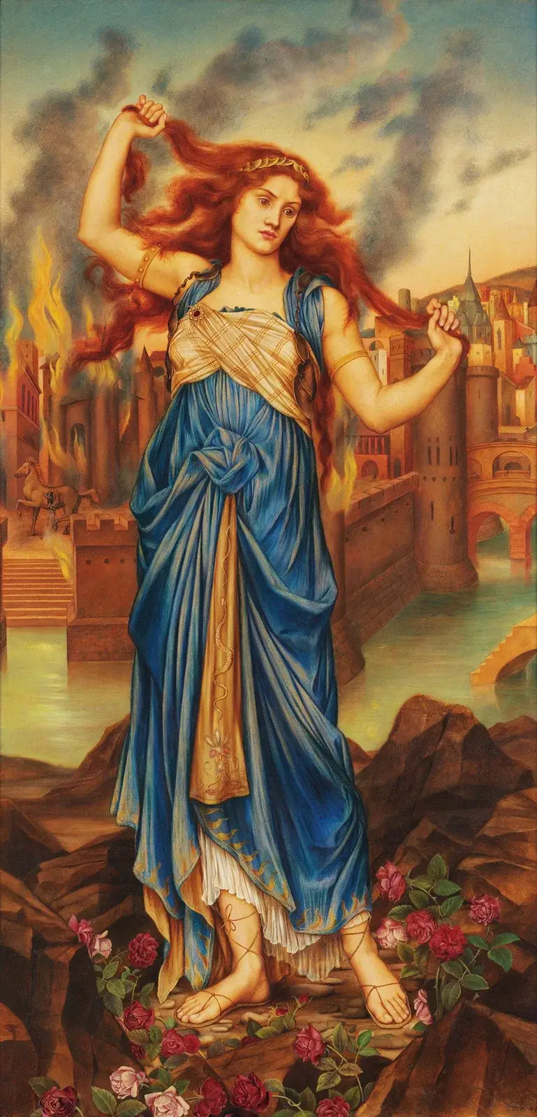 Cassandra av Evelyn De Morgan